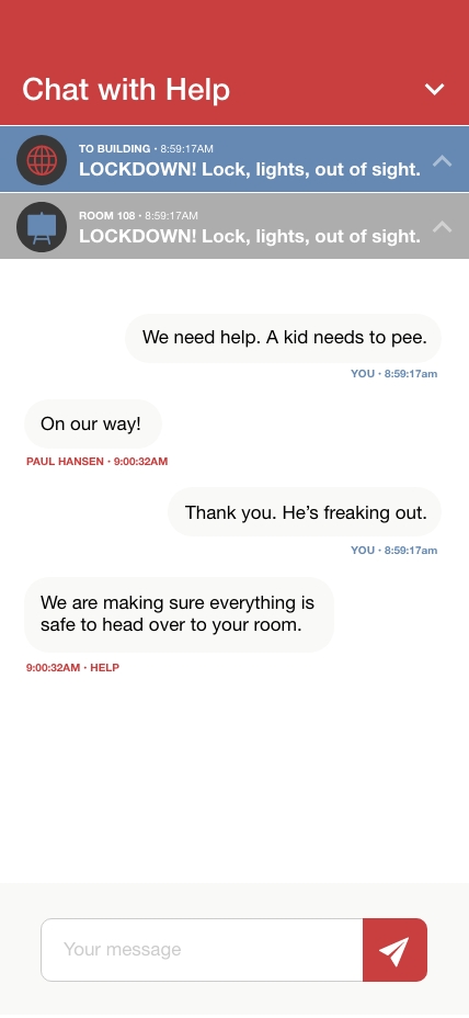 RedBag Chat Feature RedBag Chat Feature