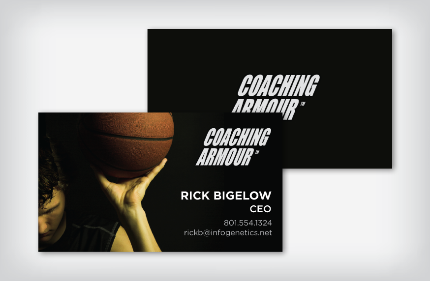 Coaching Armour Business Cards
