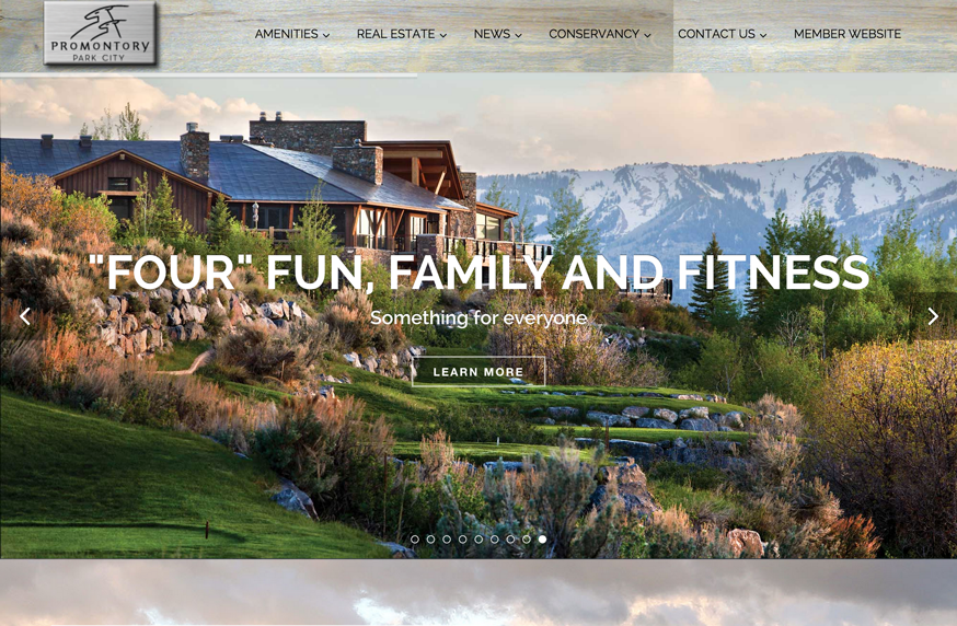 Promontory Club Website