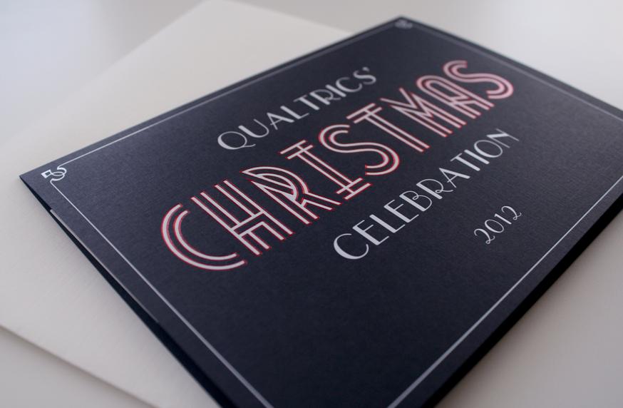 Qualtrics Christmas Party Invitation