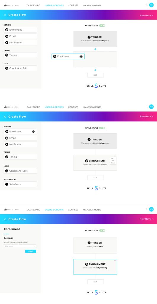 SkillSuite Flows Feature